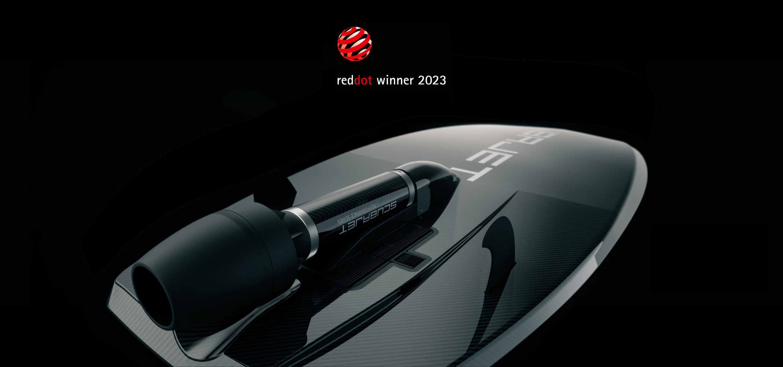 The SCUBAJET Hybridboard wins Red Dot Design Award 2023